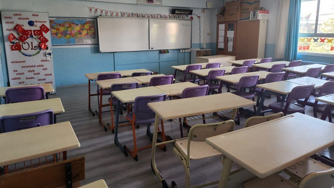 Gaziemir'de Okullar Yeni Eğitim Yılına Hazırlanıyor